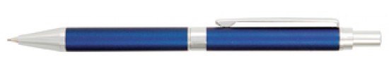 салиас ручки, механический карандаш Салиас Гдов  синий матовый с отделкой хромом