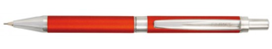 салиас ручки, механический карандаш Салиас Гдов  красный матовый с отделкой хромом